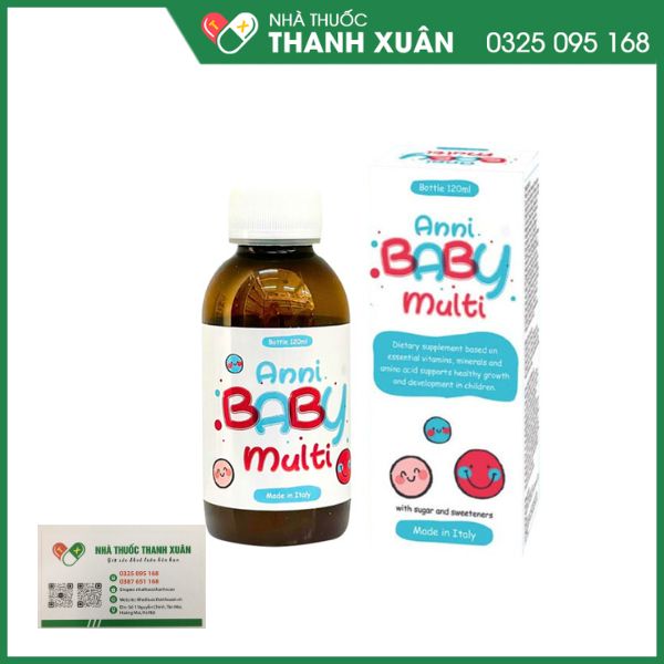 Anni BABY Multi - Tăng cường đề kháng, nâng cao thể trạng